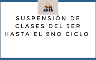 SUSPENSIÓN DE CLASES POR EL GRAN PASACALLE