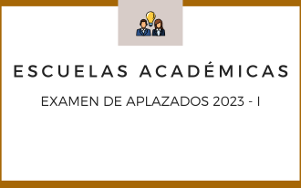 EXAMEN DE APLAZADOS 2023-1