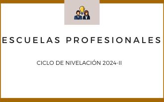 CICLO DE NIVELACIÓN 2024-II