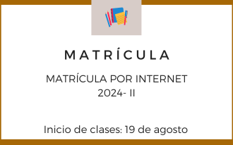 Matrícula por internet 2024-2