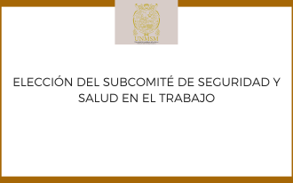 ELECCIÓN DEL SUBCOMITÉ DE SEGURIDAD Y SALUD EN EL TRABAJO