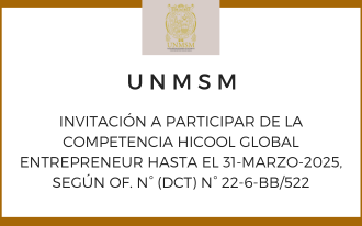 INVITACIÓN A PARTICIPAR DE LA COMPETENCIA HICOOL GLOBAL ENTREPRENEUR HASTA EL 31-MARZO-2025, SEGÚN OF. N° (DCT) N° 22-6-BB/522