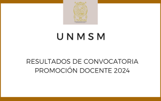 RESULTADOS DE CONVOCATORIA PROMOCIÓN DOCENTE 2024